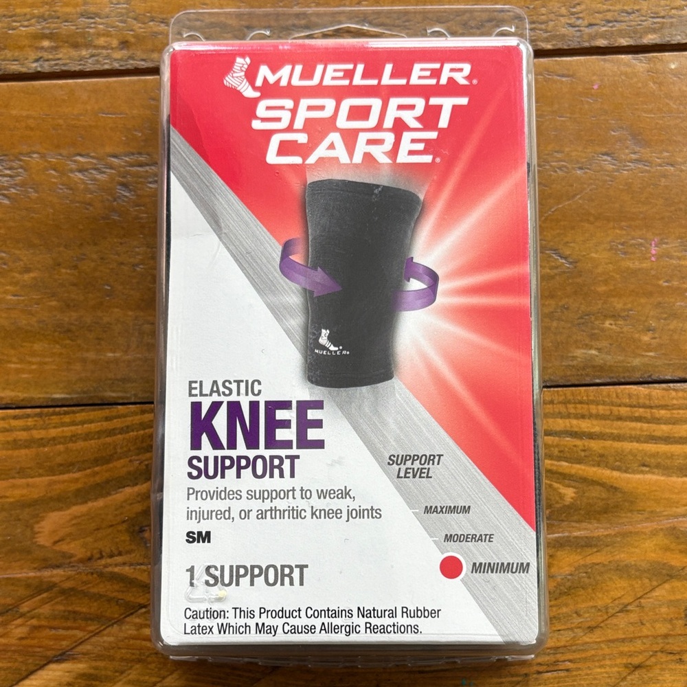 Mueller Black Elastic Knee Support